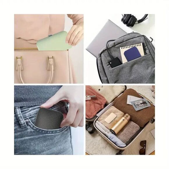 7pcs Manicure set, Nail Clippers Kit, Stainless Steel Black NEW Unisex - Picture 5 of 5